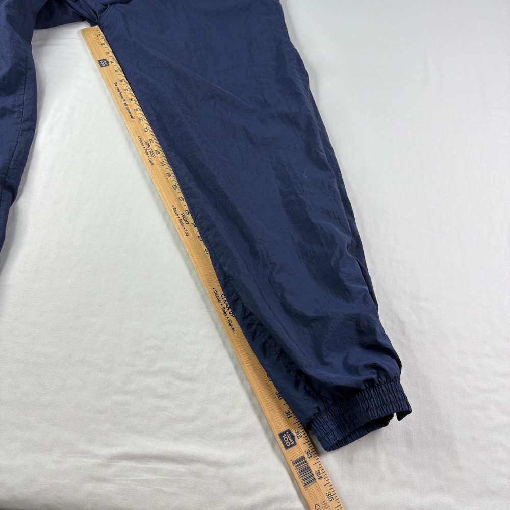Vintage Adidas Jogger Track Pants Mens XL Blue Stretch Baggy Tapered Y2K - Picture 8 of 11